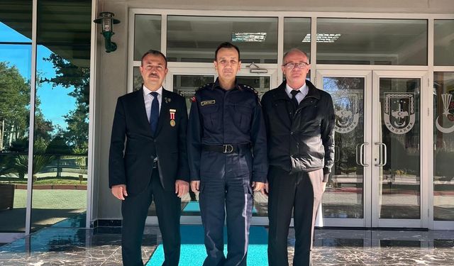 Şehit Aileleri ve Gaziler Derneği’nden İl Jandarma Komutanı Kaytez’e Ziyaret