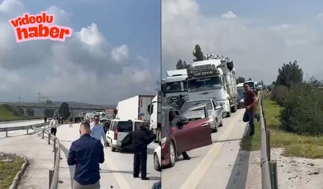 TAG Otoyolu’nda Korkutan İddia! Yüksek Gerilim Hattının Yola Düştüğü Öne Sürülüyor