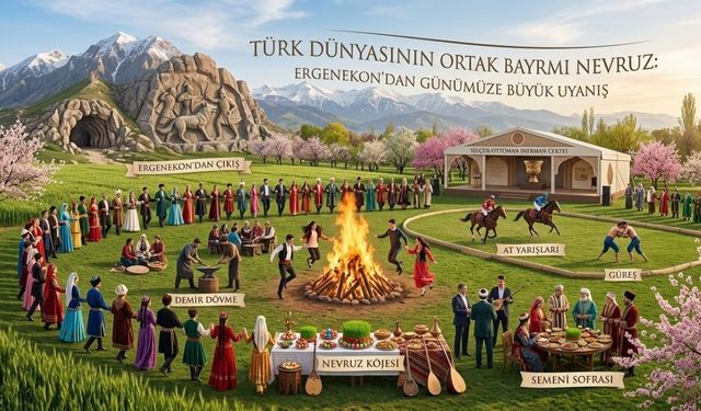 Türk Dünyasının Ortak Bayramı Nevruz: Ergenekon’dan Günümüze Büyük Uyanış