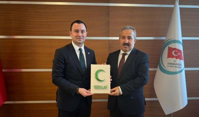 Yeşilay Osmaniye kurucusunu unutmadı! O isim makamında ziyaret edildi!