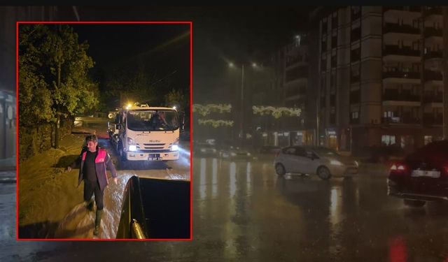 Düziçi’nde Şiddetli Sağanak: Köy Yolları Sular Altında Kaldı