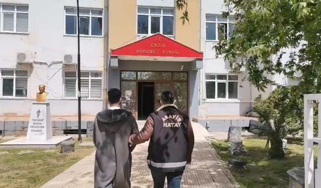 Erzin’de Firari Hırsızlık Zanlısı Yakalandı