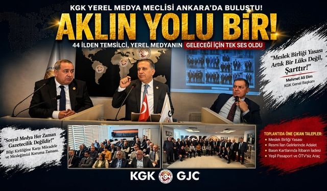 KGK Ankara Zirvesi: Gazeteciliğin Kurtuluşu "Meslek Birliği Yasası"nda!