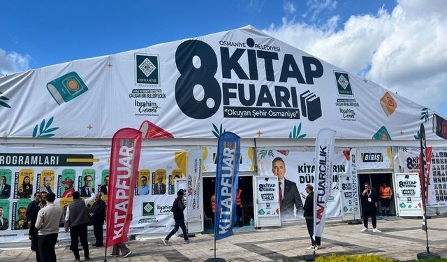 Osmaniye 8. Kitap Fuarı Kapılarını Açtı: Edebiyat Şöleni Başladı!