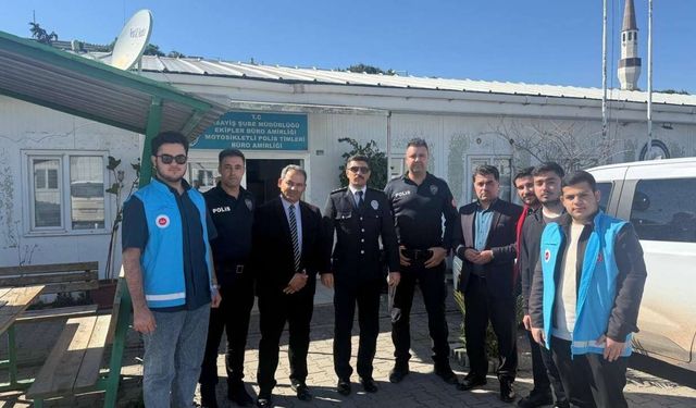 Osmaniye Müftülüğü ve Öğrencilerden Polis Teşkilatı'na Vefa Ziyareti