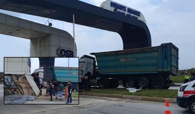 Osmaniye OSB Girişinde Feci Kaza: 1 Yaralı