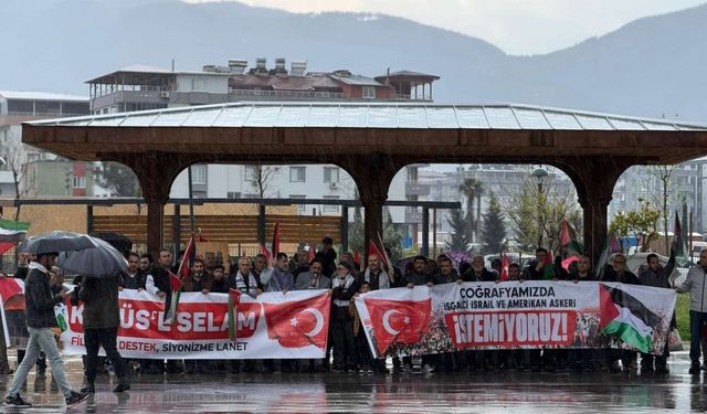 Osmaniye’deki konvoydan Dünya'ya kritik mesaj