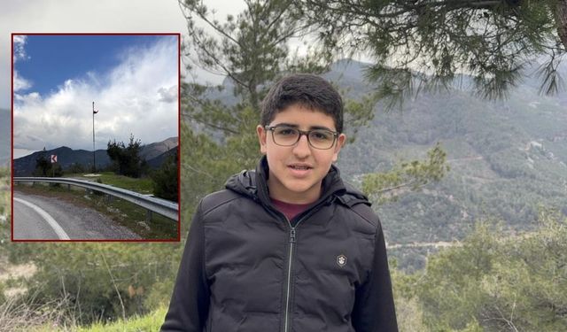 Osmaniye’de Gençten Örnek Davranış: Yıpranan Türk Bayrağını Yenisiyle Değiştirdi