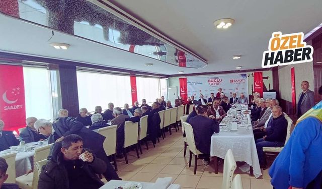 Saadet Partisi'nden Osmaniye’nin Geleceği İçin Ortak Akıl Çalıştayı