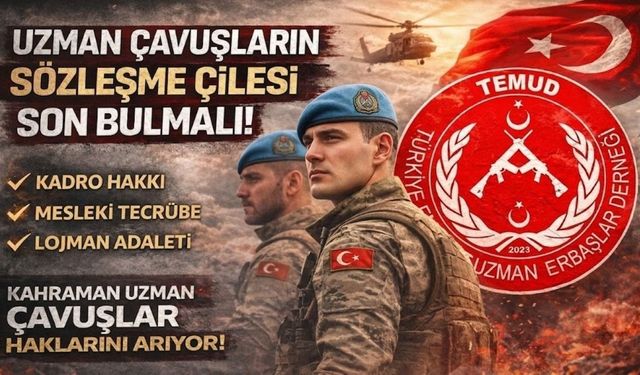 TEMUD Osmaniye İl Başkanlığı’ndan Uzman Erbaşların Sorunları İçin Kritik Toplantı