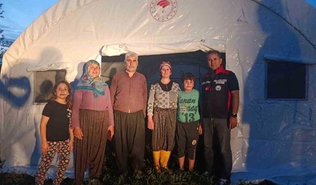 Kozan’da Selin İzleri Siliniyor: Üreticilere Çadır Desteği ve Hasar Tespiti