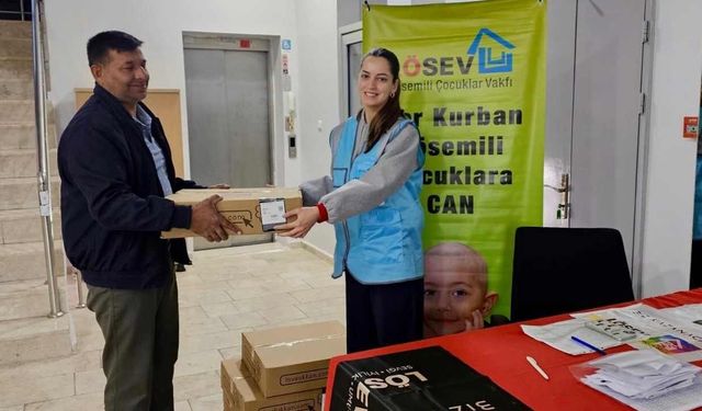 LÖSEV Kurban Bağışlarını Osmaniye’de Şifaya Dönüştürüyor