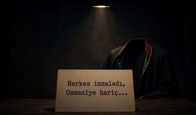 Herkes imzaladı, Osmaniye hariç...