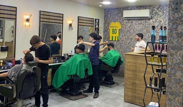 Osmaniye Berberlerinde Kurban Bayramı Arifesi Yoğunluğu