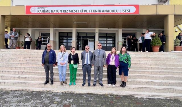 Osmaniye Rahime Hatun Kız Meslek Lisesi’ne Romanya’dan Erasmus+ Ziyareti