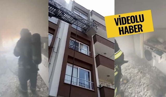 Osmaniye’de Apartman Dairesi Alev Alev Yandı!