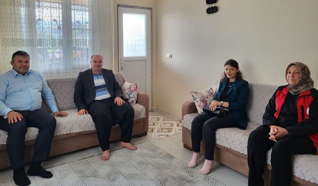 Osmaniye’de Şehit Halil İbrahim Akkaya’nın Ailesine Bayram Ziyareti
