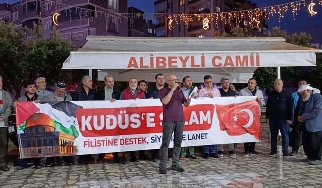Osmaniye Siyonist Katliama Karşı Tek Yürek Oldu
