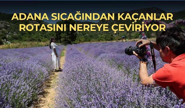 Adana sıcağından kaçanlar rotasını nereye çeviriyor