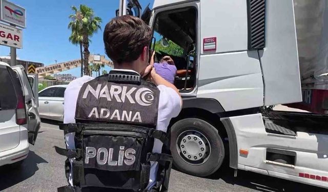 Adana'da narkotik operasyonu gerçekleşti