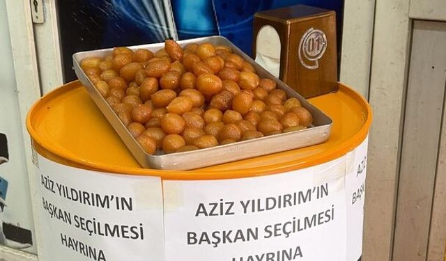 Aziz Yıldırım'ın Yeniden Başkan Seçilmesine Osmaniye'de Lokmalı Kutlama