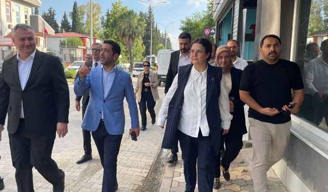 Düziçi'ndeki Sel Felaketinin Ardından Derya Yanık Sahaya İndi