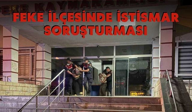 Feke ilçesinde istismar soruşturması