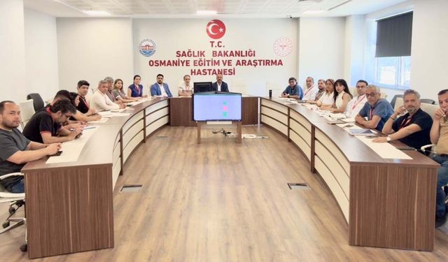 Osmaniye Eğitim ve Araştırma Hastanesi'nde 'Ekip Ruhu' Vurgusu