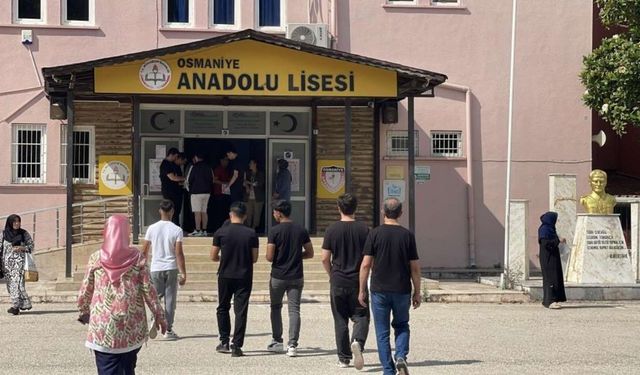 Osmaniye'de YKS Günü Yaşananlar