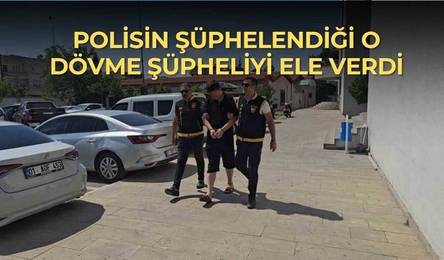 Polisin şüphelendiği o dövme şüpheliyi ele verdi