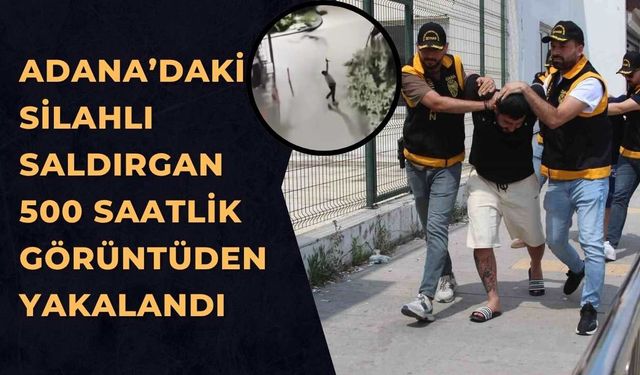 Komşusunun evine kurşun yağdıran şüpheli deşifre edildi