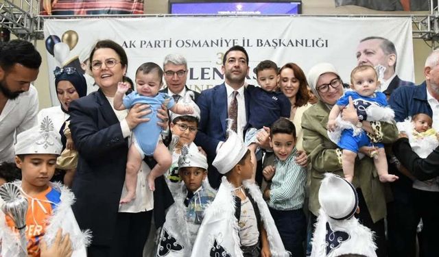 AK Parti Osmaniye İl Başkanlığı'ndan 3. Geleneksel Sünnet Şöleni