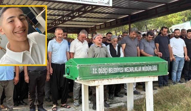 İş Kazasında Hayatını Kaybeden Öğrenci İçin Hüzünlü Tören