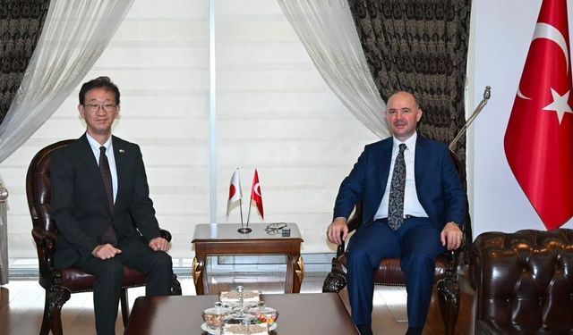 Japonya Büyükelçisi Tamura Masami’den Osmaniye Valiliği’ne Ziyaret