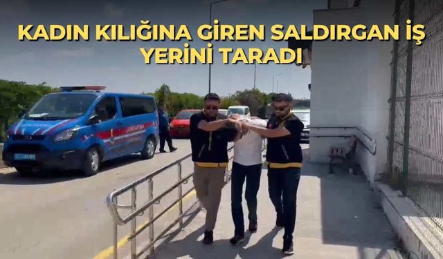 Kadın kılığına giren saldırgan iş yerini taradı