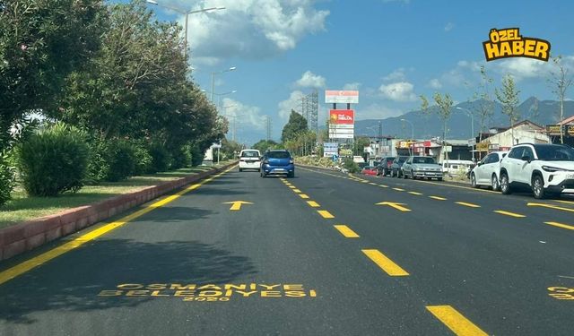 Osmaniye'de O Yol Nihayet Trafiğe Açıldı