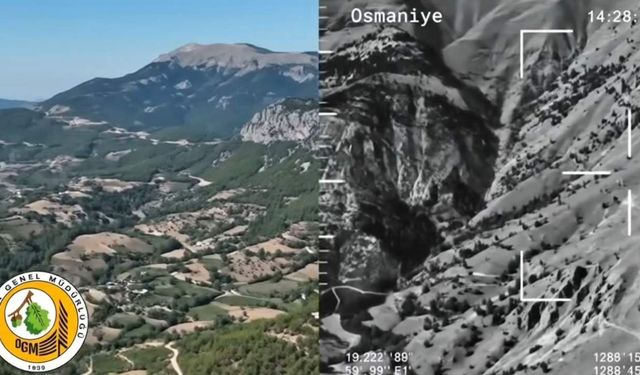Osmaniye Ormanlarında "Gök Vatan" Kalkanı