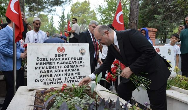Osmaniye Valisi Serdengeçti: "Cebelibereket'in Torunları Milli İradenin Kalesidir!"