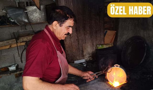 Osmaniye'de Ateşi Hala Sönmeyen Son Kalay Ocağı