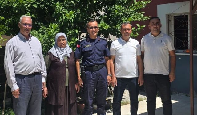 Osmaniye’de İl Jandarma Komutanı Kaytez’den Şehit Ailesine Anlamlı Ziyaret