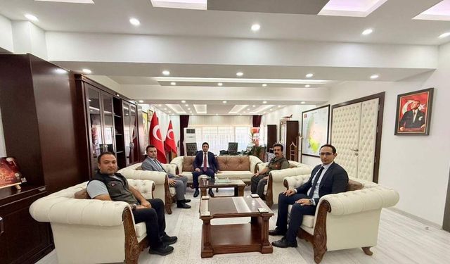 Osmaniye'de Kurum Müdürlerinden Başsavcı Altınay'a Ziyaret