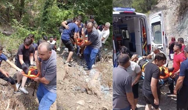 Osmaniye'de Metrelerce Aşağı Düşen İşçi Ölümden Döndü!