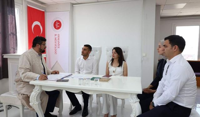 Osmaniye'de Nikahların Yeni Adresi Müftülük!