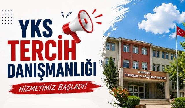 Osmaniye'de YKS Adaylarına Ücretsiz Uzman Desteği