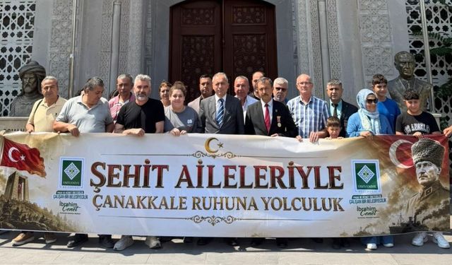 Osmaniye’den Kültür Turuna Çıkan Şehit Yakınları ve Gazilerden Başkan Çenet’e Teşekkür Ziyareti