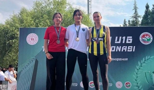 Kadirlili Atletlerden U-16 Türkiye Şampiyonası'nda 4 Madalya