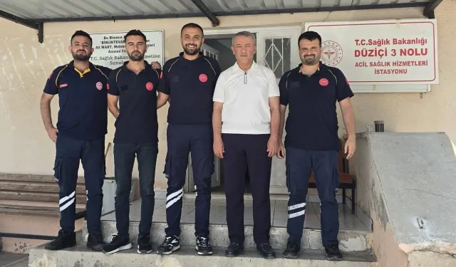 Sağlık-Sen'den Düziçi'ndeki 112 Ekiplerine Gece Nöbeti Desteği