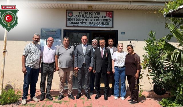 Başsavcı Arısoy, Şehit Aileleri ve Gaziler Derneği ile Vedalaştı