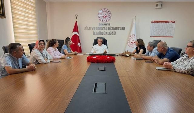 ÇEKOM’da Hizmetlerin Niteliğini Artırmaya Yönelik Değerlendirme Toplantısı Yapıldı