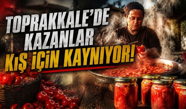 Kış Boyu Bozulmayan Konservenin Püf Noktaları Toprakkale’den Çıktı!